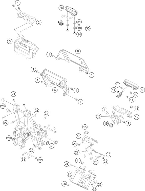 Náhled schématu INSTRUMENTS / LOCK SYSTEM
