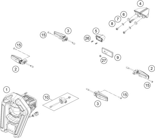 Náhled schématu LIGHTING SYSTEM