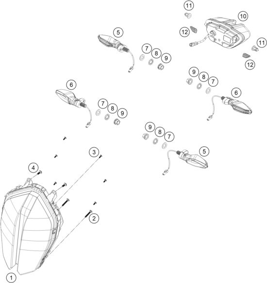 Náhled schématu LIGHTING SYSTEM