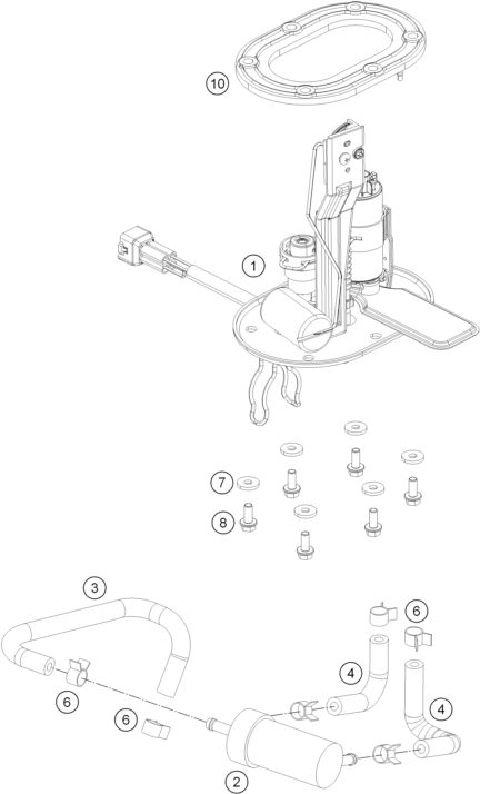 Náhled schématu FUEL PUMP