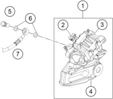Náhled schématu REAR BRAKE CALIPER