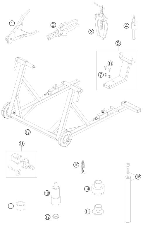 Náhled schématu SPECIAL TOOLS