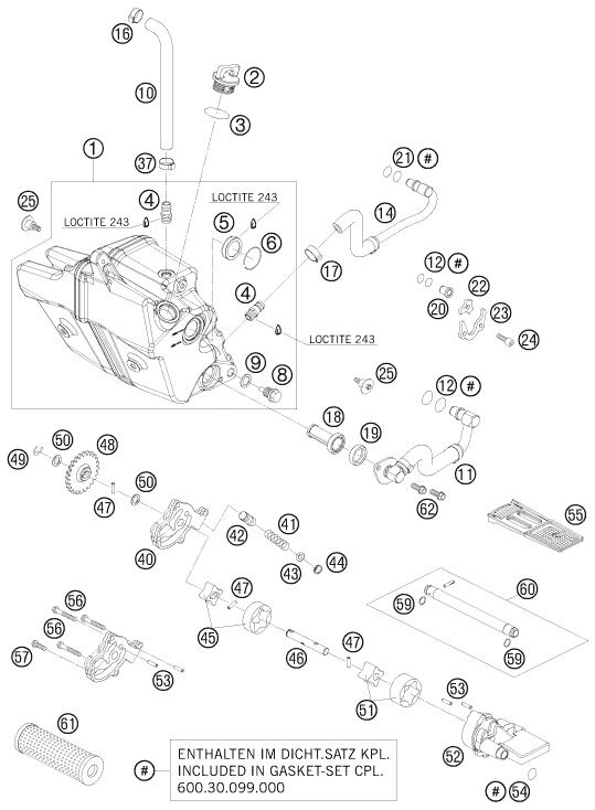 Náhled schématu LUBRICATING SYSTEM