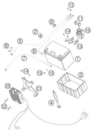 Náhled schématu BATTERY
