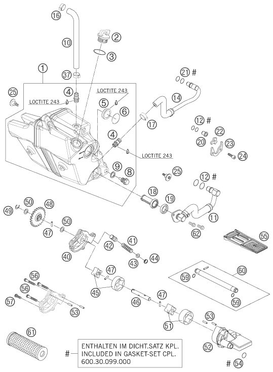 Náhled schématu LUBRICATING SYSTEM