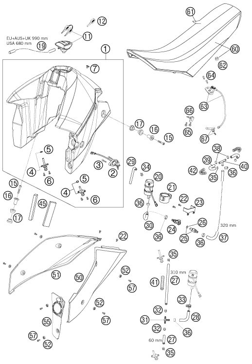 Náhled schématu TANK, SEAT