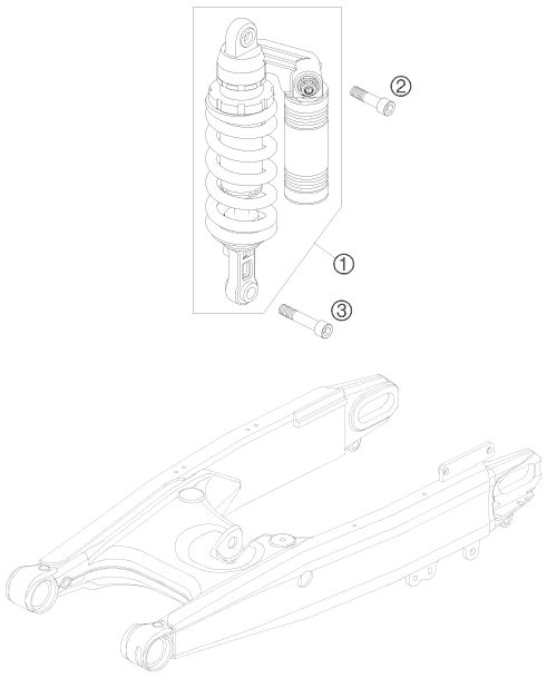 Náhled schématu SHOCK ABSORBER