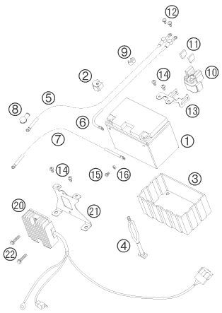 Náhled schématu BATTERY