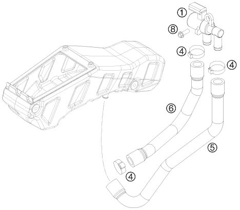 Náhled schématu SECONDARY AIR SYSTEM SAS