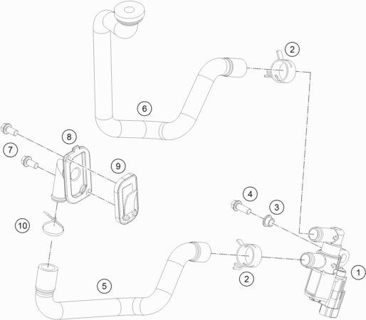 Náhled schématu SECONDARY AIR SYSTEM SAS