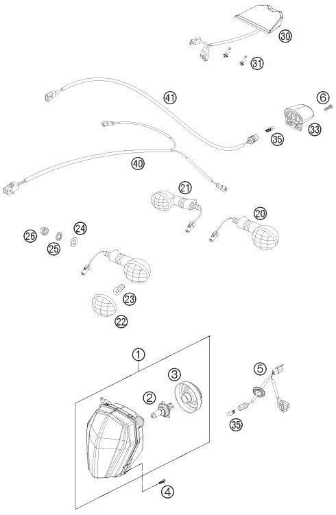 Náhled schématu LIGHTING SYSTEM
