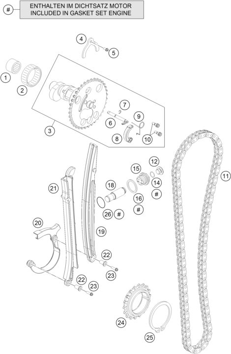 Náhled schématu TIMING DRIVE