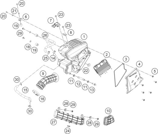 Náhled schématu AIR FILTER