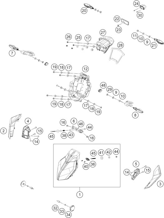 Náhled schématu LIGHTING SYSTEM