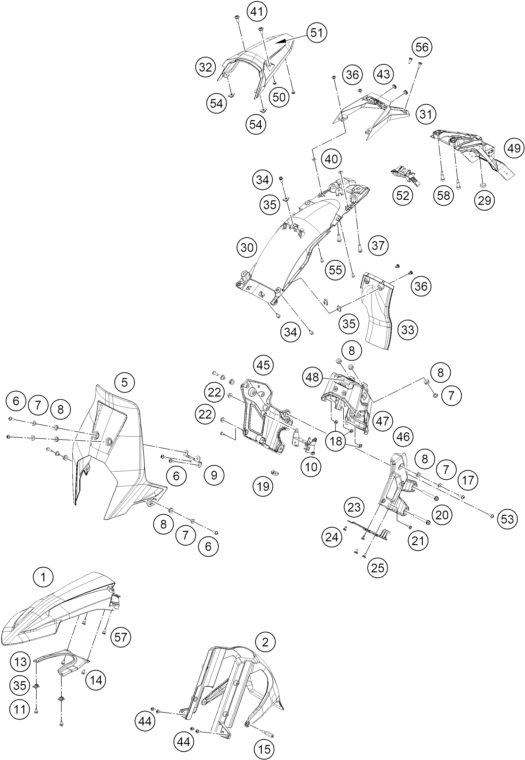Náhled schématu MASK, FENDERS