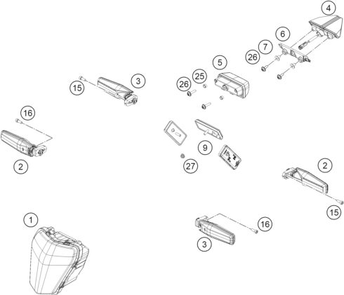 Náhled schématu LIGHTING SYSTEM