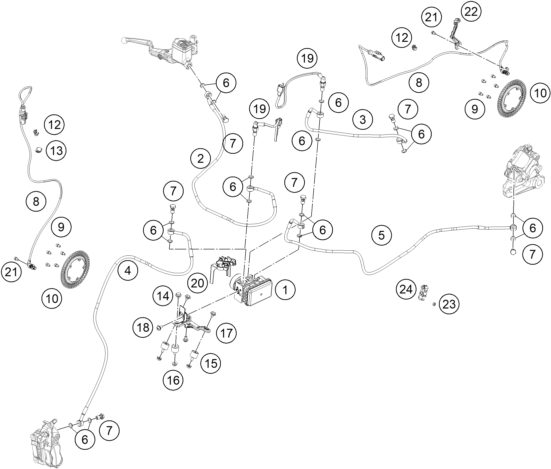 Náhled schématu ABS