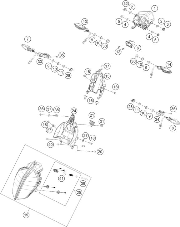 Náhled schématu LIGHTING SYSTEM