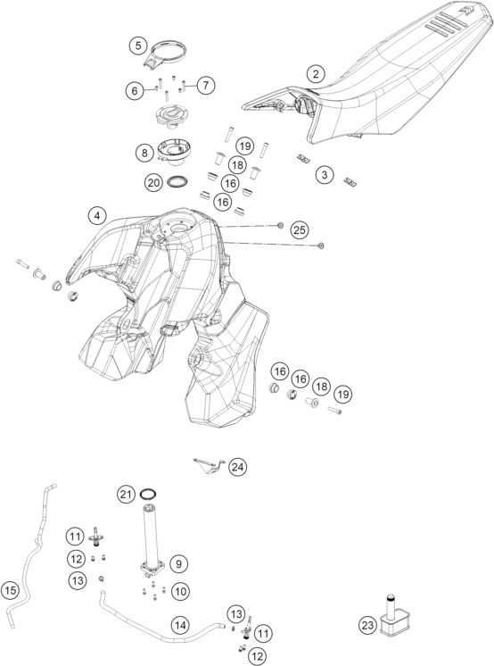 Náhled schématu TANK, SEAT