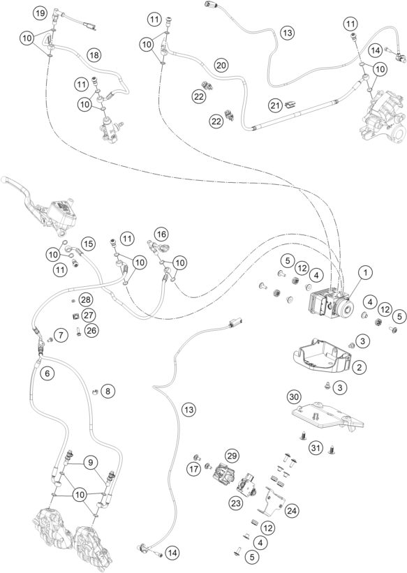 Náhled schématu ABS