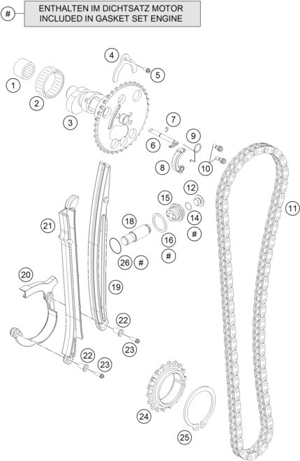 Náhled schématu TIMING DRIVE