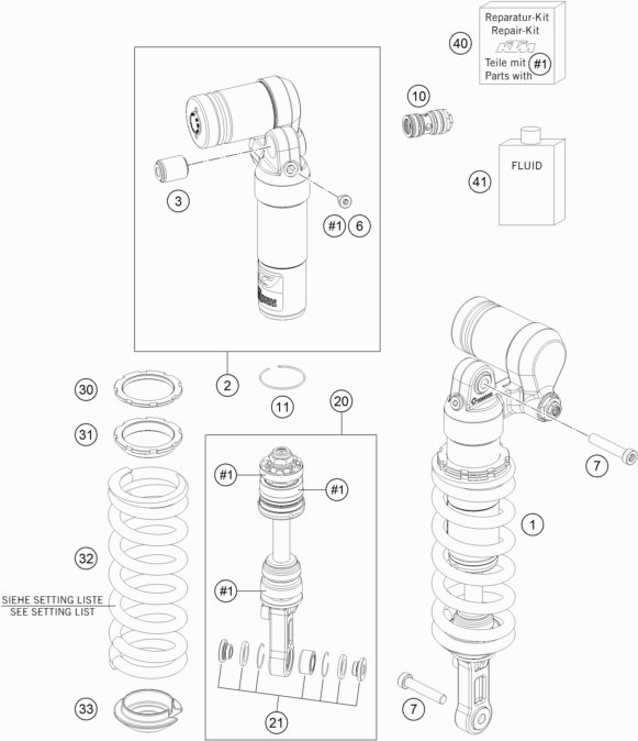 Náhled schématu SHOCK ABSORBER