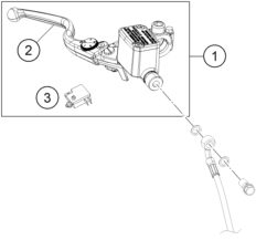 Náhled schématu FRONT BRAKE CONTROL