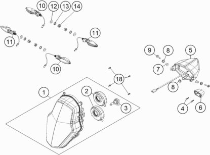 Náhled schématu LIGHTING SYSTEM