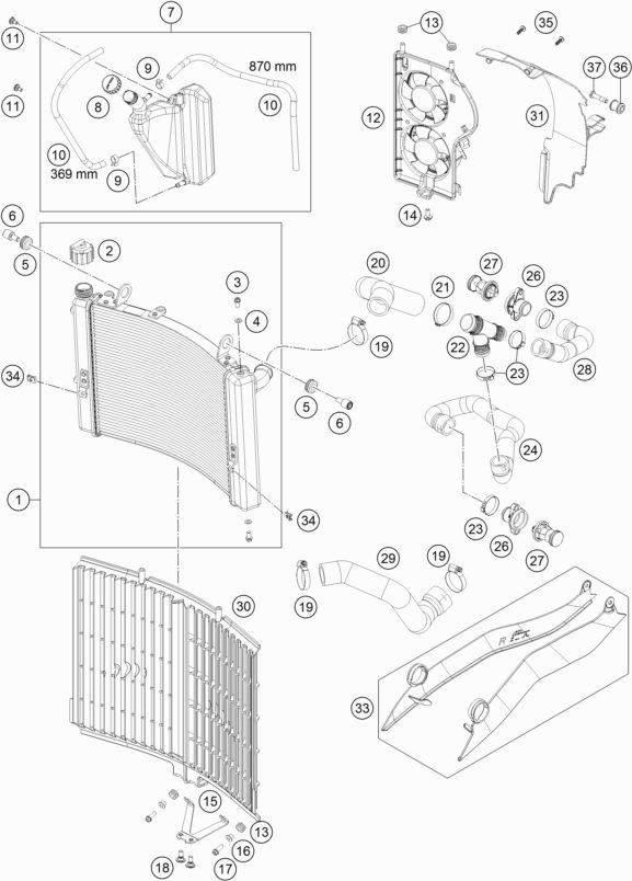 Náhled schématu COOLING SYSTEM