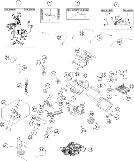 Náhled schématu WIRING HARNESS