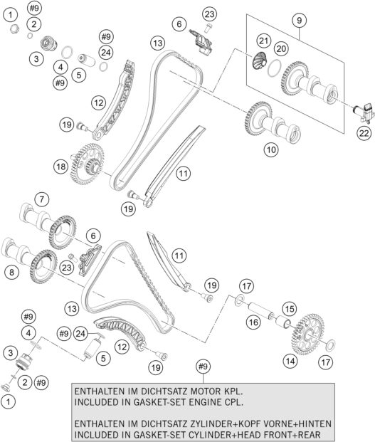 Náhled schématu TIMING DRIVE