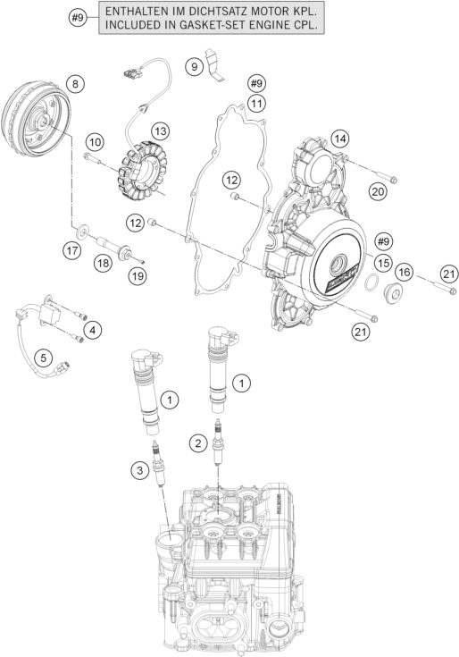 Náhled schématu IGNITION SYSTEM