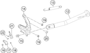 Náhled schématu SIDE / CENTER STAND
