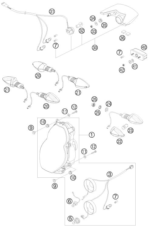 Náhled schématu LIGHTING SYSTEM