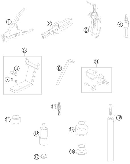 Náhled schématu SPECIAL TOOLS