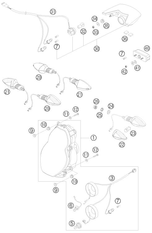 Náhled schématu LIGHTING SYSTEM
