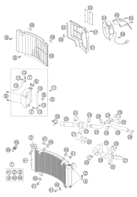 Náhled schématu COOLING SYSTEM