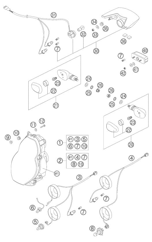 Náhled schématu LIGHTING SYSTEM