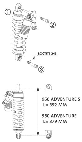 Náhled schématu SHOCK ABSORBER