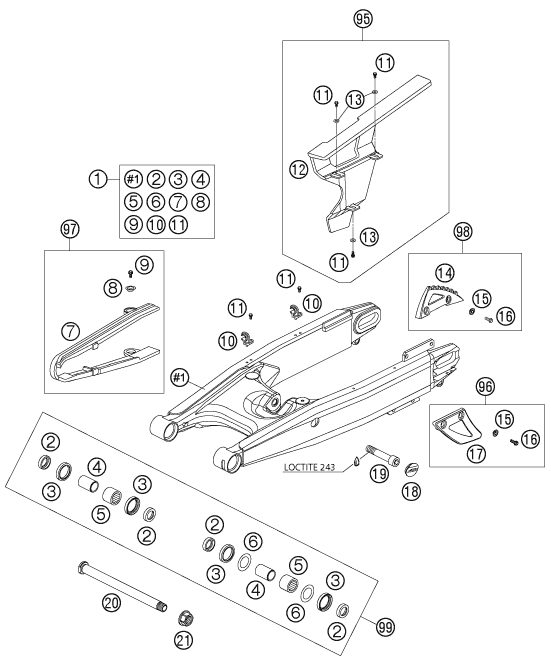 Náhled schématu SWING ARM