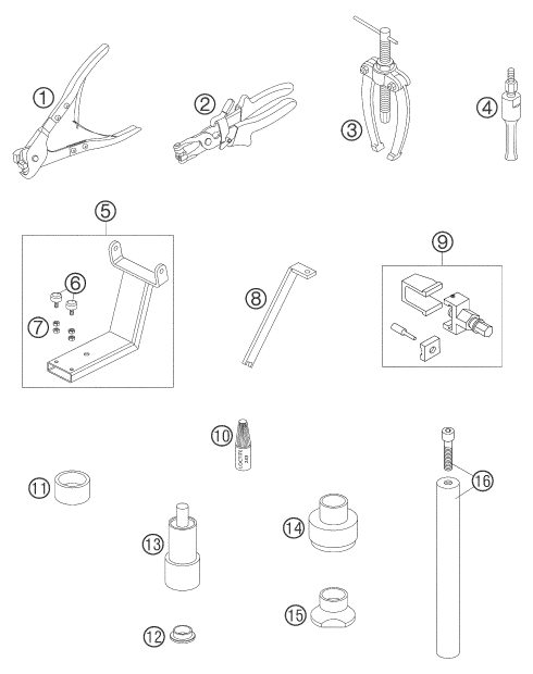 Náhled schématu SPECIAL TOOLS