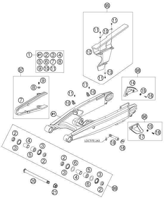 Náhled schématu SWING ARM