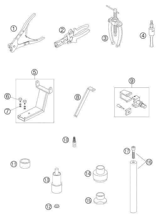 Náhled schématu SPECIAL TOOLS
