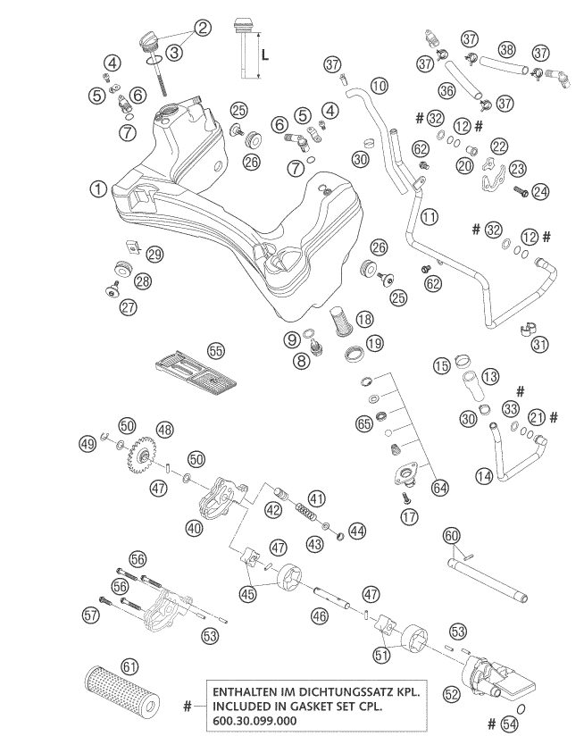 Náhled schématu LUBRICATING SYSTEM