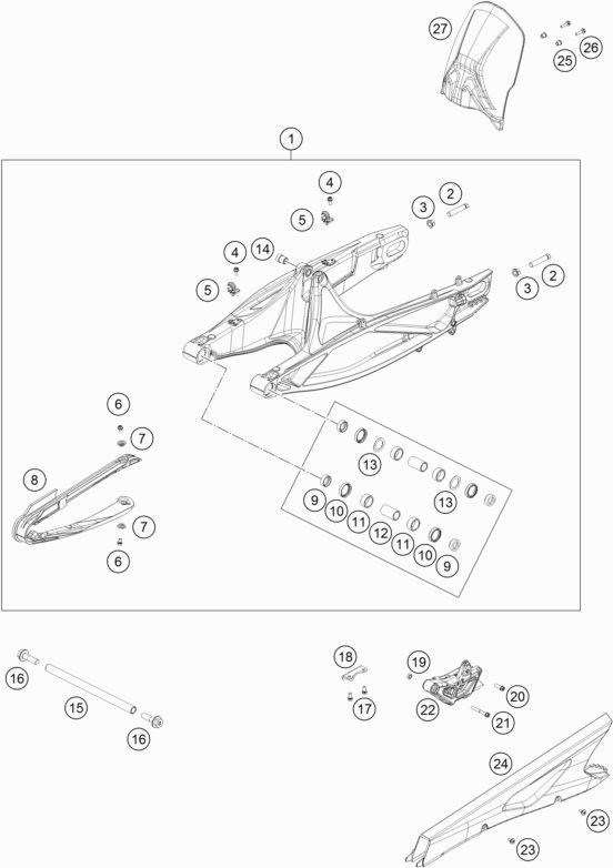 Náhled schématu SWING ARM