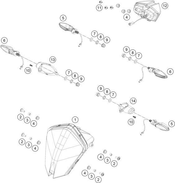 Náhled schématu LIGHTING SYSTEM