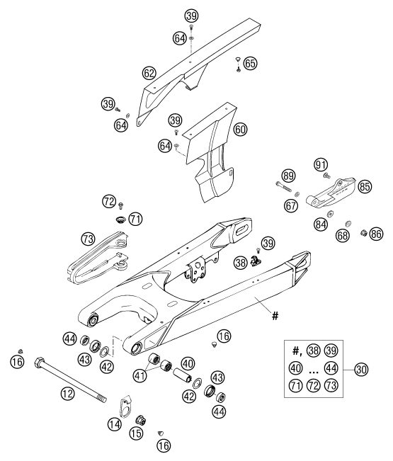 Náhled schématu SWING ARM