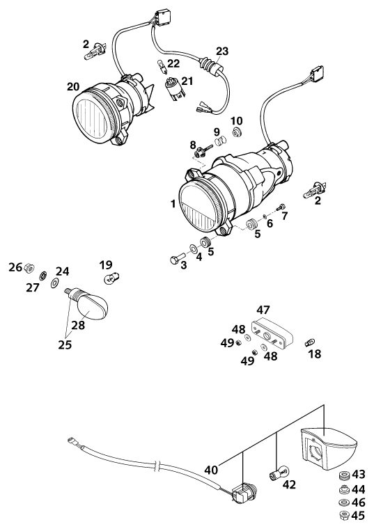 Náhled schématu LIGHTING SYSTEM