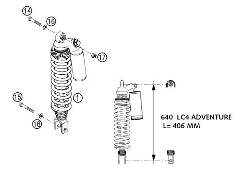 Náhled schématu SHOCK ABSORBER