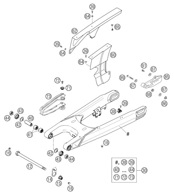 Náhled schématu SWING ARM